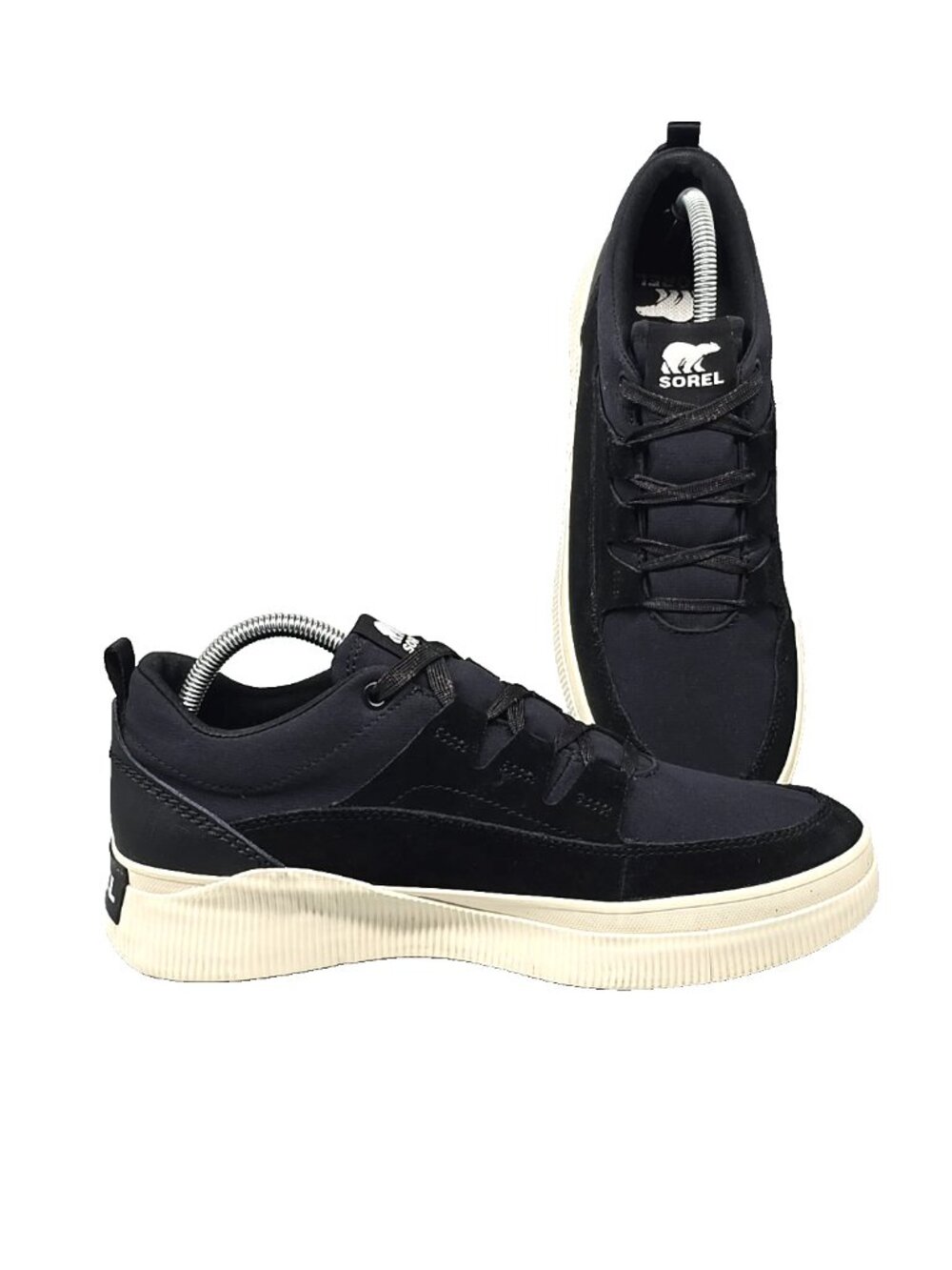 Sorel Out N About IV Black Low Top Waterproof Sneakers Women's Size 10